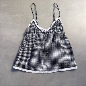 PINK Victoria’s Secret Gingham Tank Top